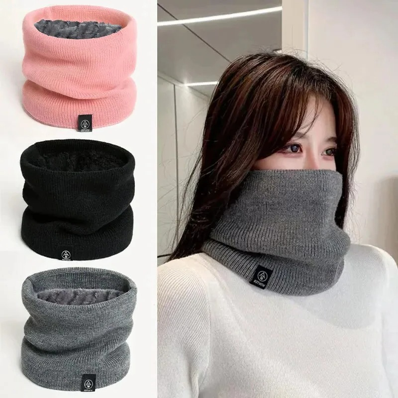 Wool Scarf Men - Moda Kadın Örme Eşarp Düz Kaşmir