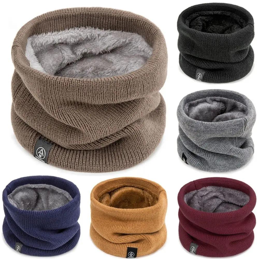 Wool Scarf Men - Moda Kadın Örgü Atkı Tek Renk