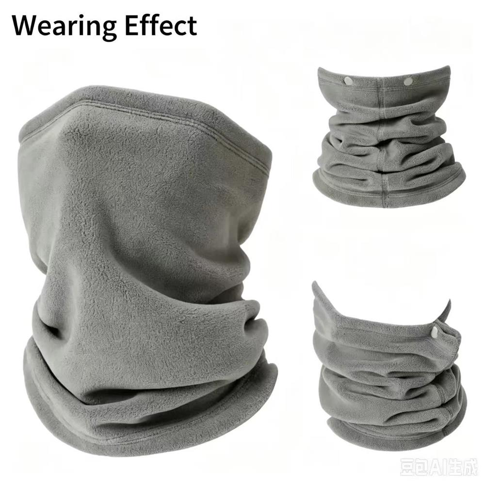 Neck Gaiter Fleece - Polar Rüzgar Geçirmez Boyun Körüğü, Termal