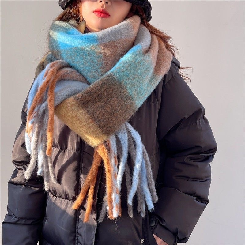 2025New Kış Kalın Sıcak Eşarp  - Cashmere Pashmina Wrap incelemesi ve fiyatı