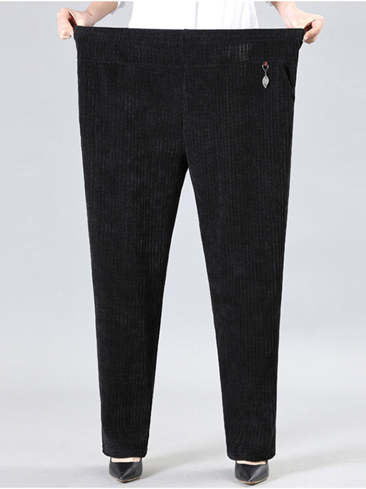 Boy XL-8XL Kadife Pantolon Ort - Corduroy Pant Warm incelemesi ve fiyatı