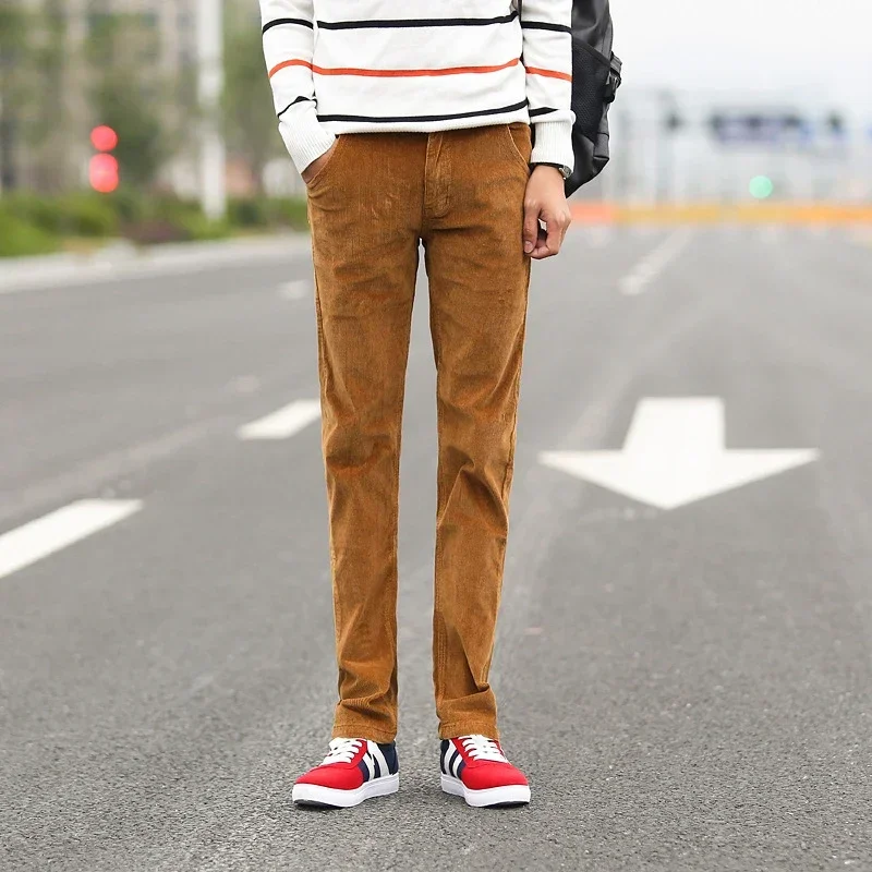 2023 sonbahar kış erkek rahat  - Corduroy Pant Warm incelemesi ve fiyatı