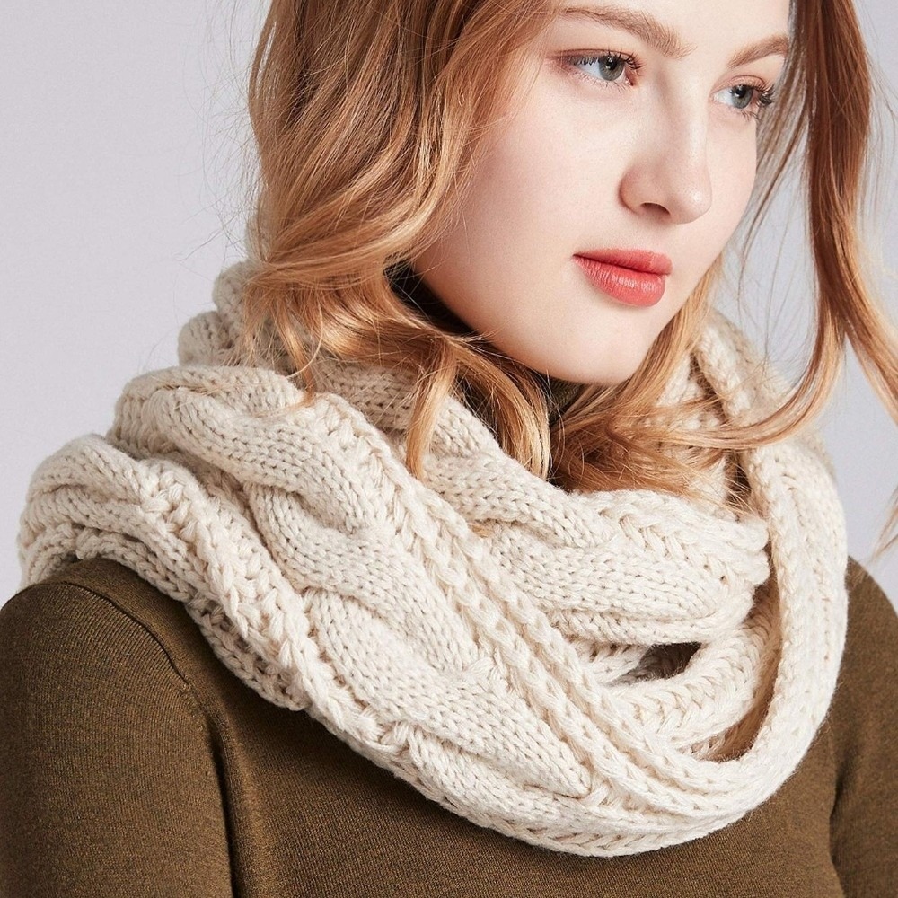 Şık Düz Renk Örme Atkı Kalınla - Wool Scarf Men incelemesi ve fiyatı