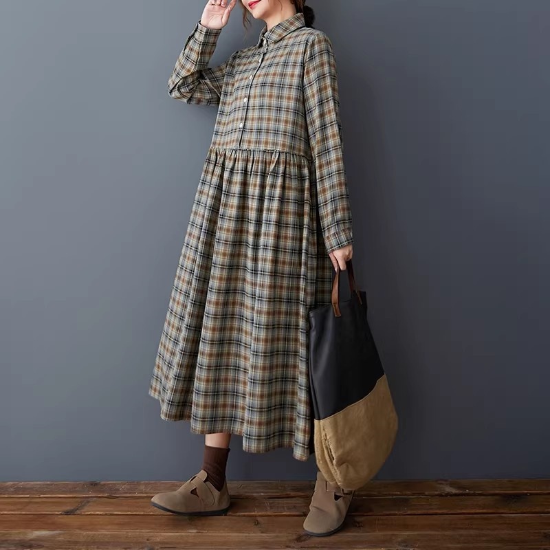 Kore Gevşek Retro Ekose Gömlek - Flannel Shirt Lined incelemesi ve fiyatı