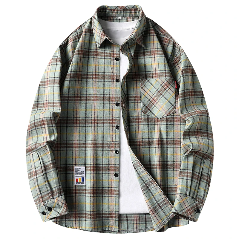 Erkekler İçin Günlük Kullanım  - Flannel Shirt Lined incelemesi ve fiyatı